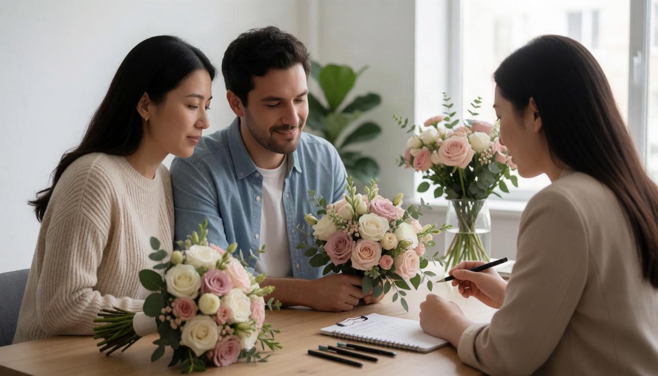 Decoración floral para grandes bodas